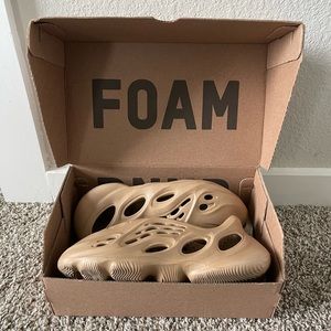 Yeezy Adidas Foam Runners Ochre With Box Men’s Size 5